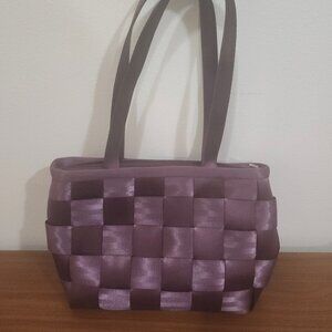 Harveys Large Purple Tote Shoulder Bag Purse